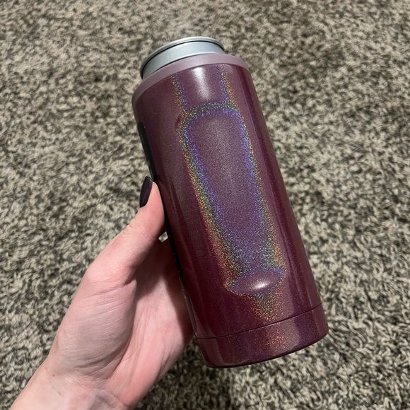 BrüMate Glitter Merlot Hopsulator Slim - Picture 2 of 7